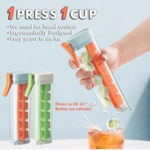 Ice Cube Mold with Storage | Food-Grade Kitchen Gadget