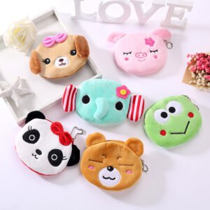 Plush Cute Coin Purse & Key Case – Adorable & Functional