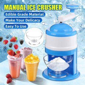 Portable Manual Ice Crusher – Compact, Easy & Refreshing!