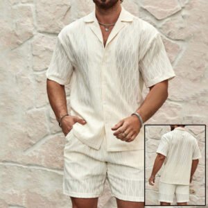 Men’s Summer Tracksuit Set – Casual, Stylish, and Beach-Ready