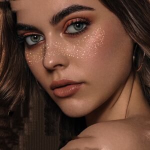 Gilding Freckle Tattoo Sticker – Waterproof Glitter Glam