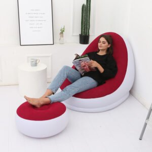 Lazy Bean Bag with Inflatable Folding Sofa – Ultimate Chill Experience