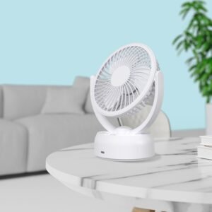 Silent Desktop Fan for Dorms & Offices – Ultra Quiet Cooling