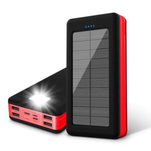 Large Capacity Solar Power Bank – Ideal for Outdoor Camping
