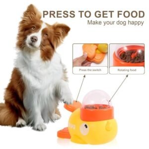 Dog Puzzle Feeder – Fun, Interactive Duck Treat Dispenser