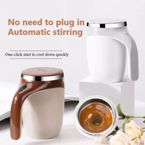 Rechargeable Automatic Stirring Cup – Lazy Coffee & Milkshake Bliss