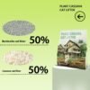 Plant Bitter Cassava Cat Litter – Dust-Free & Odor Control
