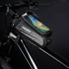 Mountain Bicycle Bag EVA Hard Shell Front Beam – Durable Bike Storage