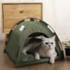 Cat Tent Cooling Mat Dog House – Cozy & Cool Pet Bed