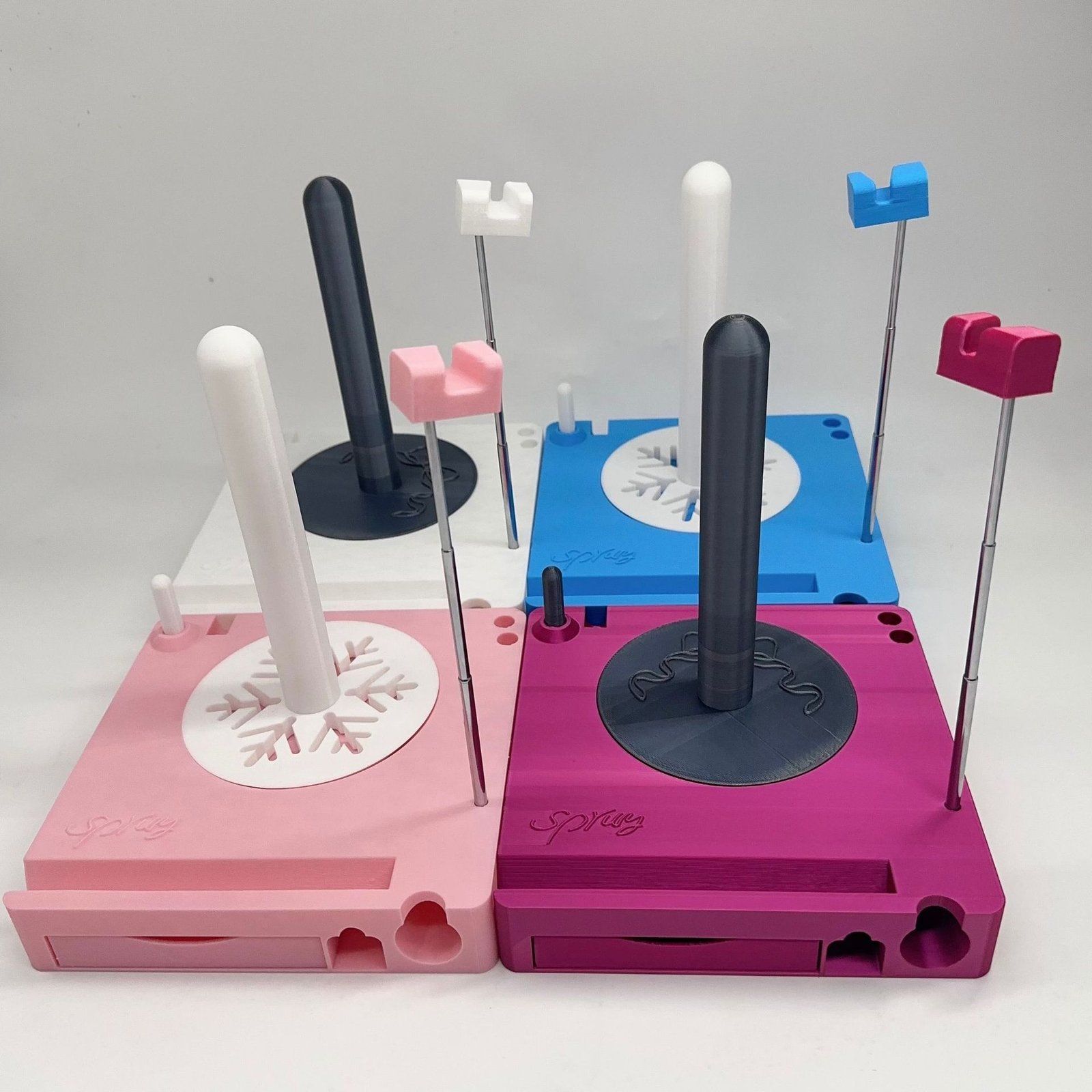 Multi-Functional Yarn Spool Box – Portable Yarn Shaft Organizer