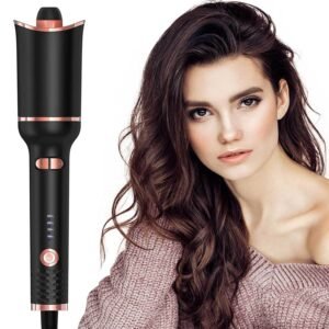 Automatic Curling Iron with Ceramic Ionic Tech | Auto-Rotating Wand