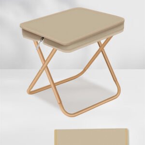 Camping Portable Pencil Bag Folding Stool – Lightweight & Multi-Functional