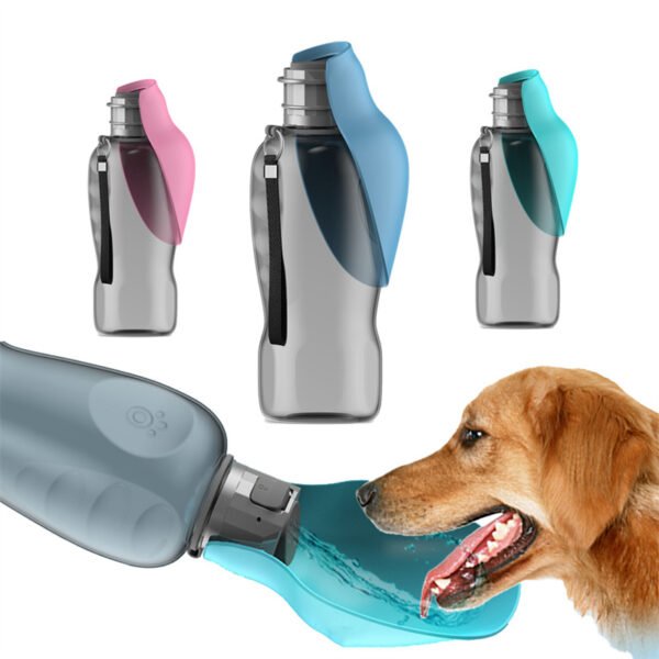 800ml Dogs Water Bottle – Portable Leakproof Pet Bowl for Outdoor Walks