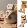 Handmade Puppet Decoration With Shaking Feet – Playful Home Décor