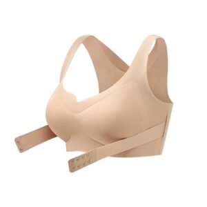 Jiaozi Lifting Anti-Sagging Shaping Beauty Back Polyester Bra