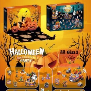 Halloween Pumpkin House Ghost House Building Blocks